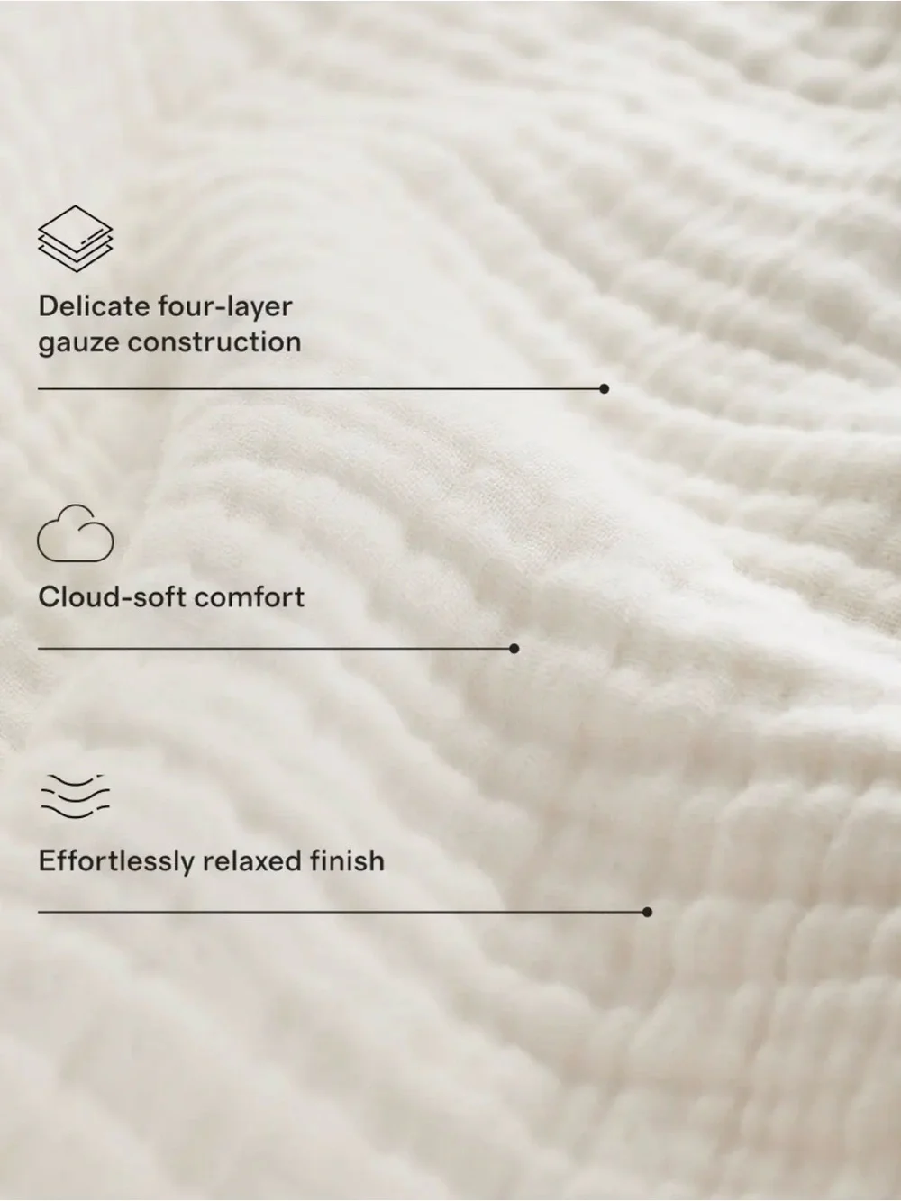 Quince Airy Gauze 100% Organic Cotton Mist Dream Quilt - Retail $150